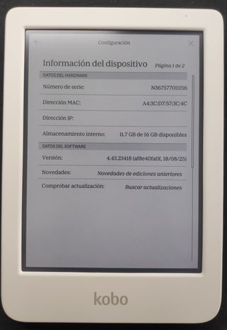 Kobo Clara Color (Bianco)