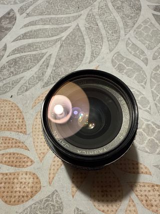 Objetivo Yashica 28mm