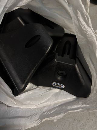 Barras y Portaesquís Cruz x3