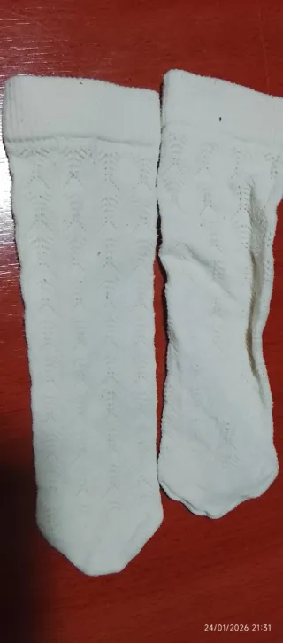 Calcetines Fallera Blancos