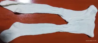 Calcetines Fallera Blancos