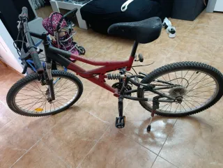 Bicicleta Montaña Roja 22 Niñ@ 12-15 años