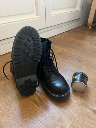 Botas Dr. Martens 1460 Bex Plataforma Piel