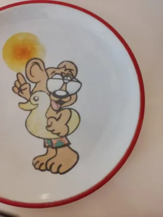 Prato infantil SPAL Porcelanas Portugal