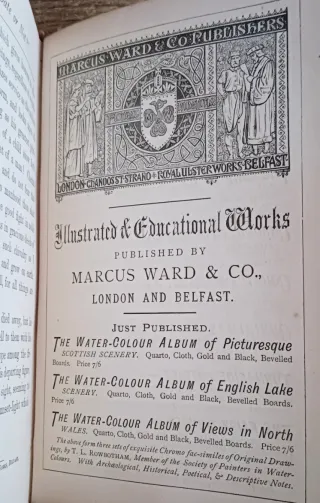 LIBRO INGLES ANTIGUO. primera edición (1875)