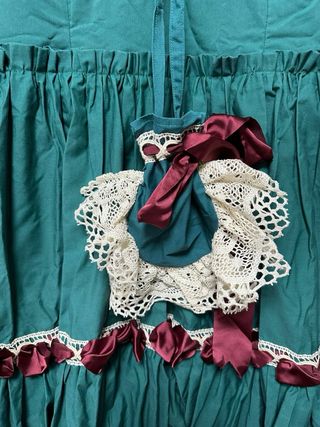 Bata Rociera Flamenca Verde