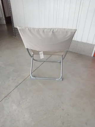 Amaca Beige Tela y Metal