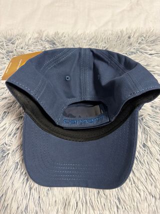 Gorra Carhartt Azul con Logo Marrón