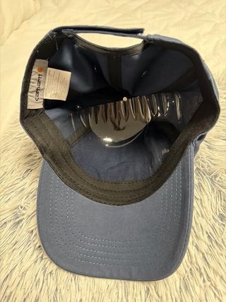 Gorra Carhartt Azul con Logo Marrón