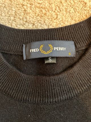 Malha Fred Perry Preta