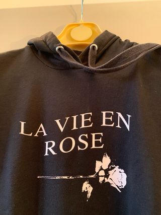 Felpa Tally Weijl nera XS con cappuccio