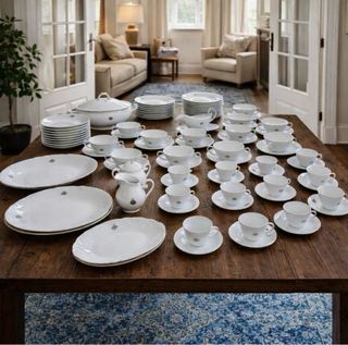 Vajila porcelana inglesa Royal Collection George V