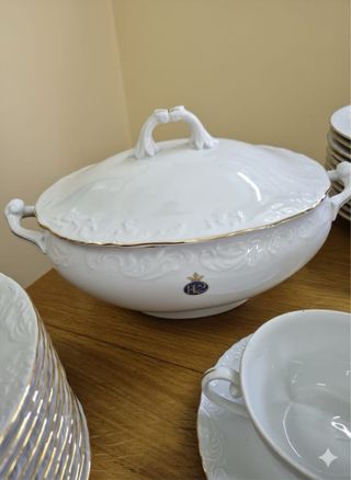 Vajila porcelana inglesa Royal Collection George V