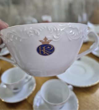 Vajila porcelana inglesa Royal Collection George V