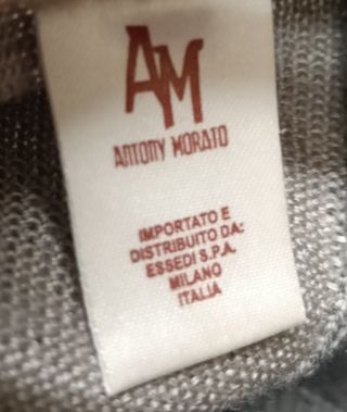 Jersey Antony Morato Lana Acrílico Gris