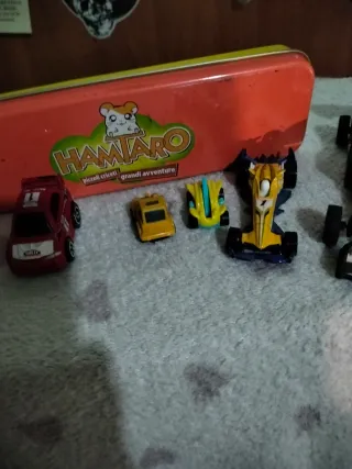 Giocattoli vintage auto pompieri