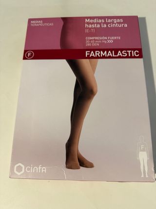 Medias Farmalastic Terapéuticas Beige Talla Única