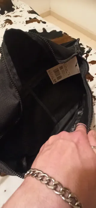 Riñonera Nike Negra y Gris