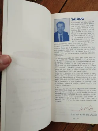 Programa Ferias y Fiestas de Guadalajara. 1993.