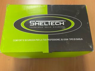 Scarpe antinfortunistiche SHELLIECH nere e arancio