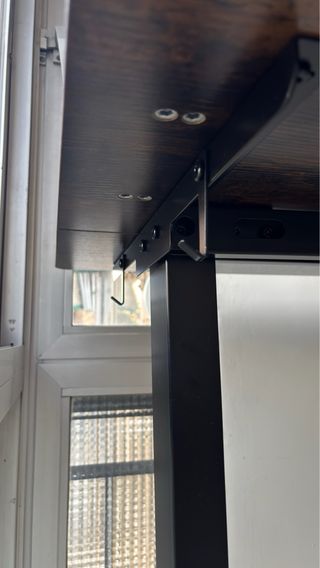 Escritorio Elevable Eléctrico Madera y Metal