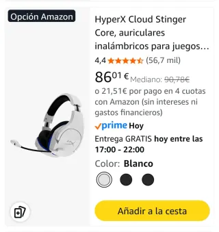 Auriculares inalámbricos Hyperx