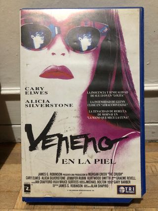 Lote 4 Películas VHS + Limpiador Cabezales