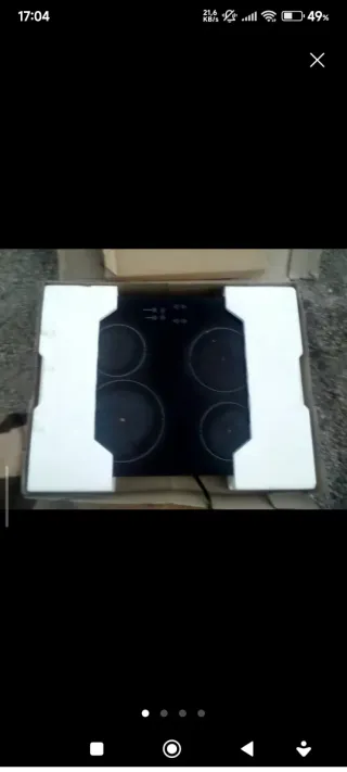 Encimera Aspes vitrocerámica