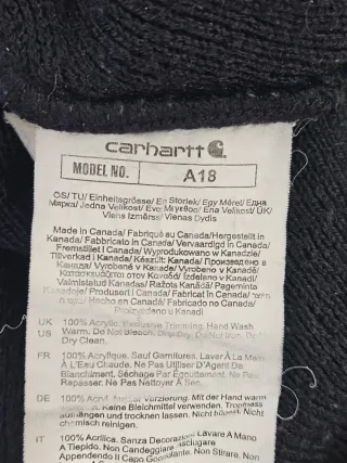 Berretto Carhartt nero