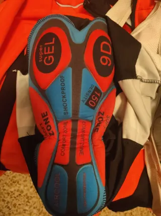 Maillot y culotte con badana