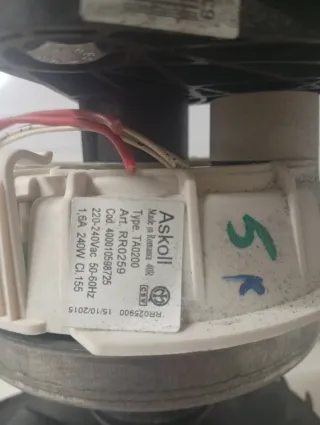 Motore Asciugatrice Whirlpool HSCX 70421