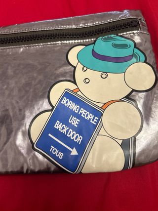 Bolso de mano Tous plateado