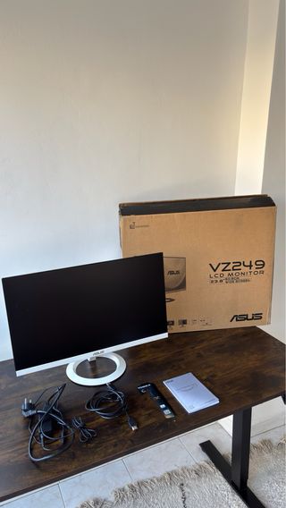 Monitor Asus 24” Blanco