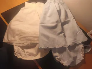 Lote ropa Bebe Niña Falda y Pololo