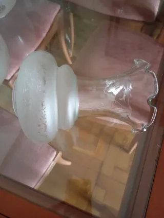 Tulipas de cristal para lámpara