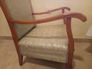 Sillones antiguos tapizados