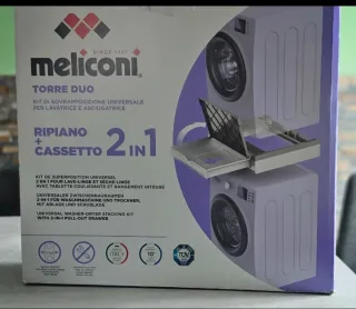 Meliconi Torre Duo Kit Sovrapposizione Lavatrice A