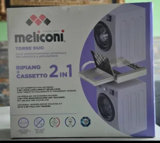 Meliconi Torre Duo Kit Sovrapposizione Lavatrice A