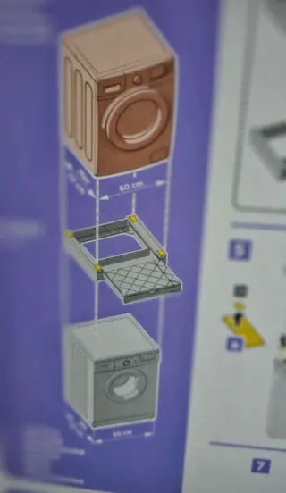 Meliconi Torre Duo Kit Sovrapposizione Lavatrice A