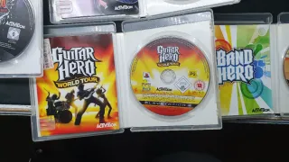 Pack 4 Juegos Guitar Hero PS3 Completos