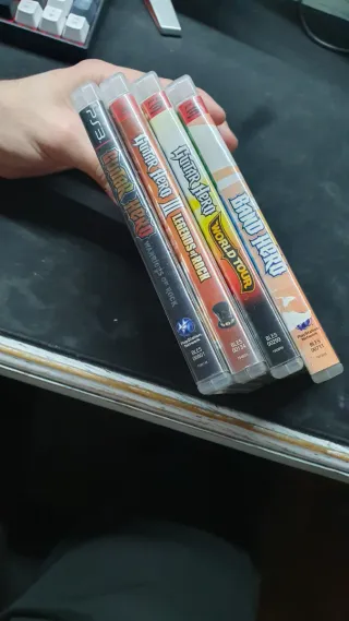 Pack 4 Juegos Guitar Hero PS3 Completos
