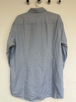 Camisa Hugo Boss Azul Estampada