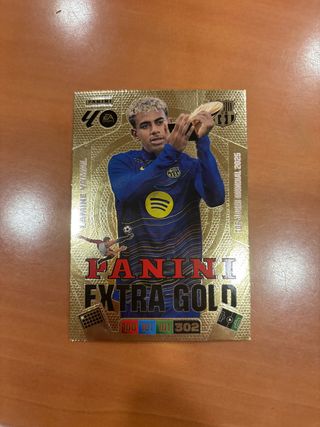 Lamine Yamal Panini EXTRA GOLD 2026