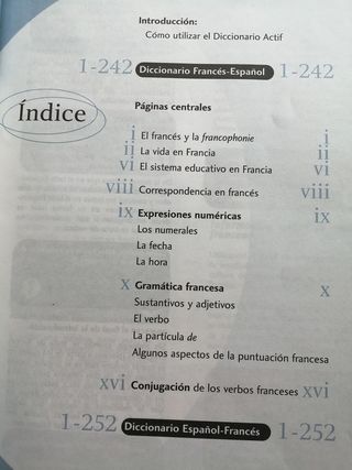 Diccionario de francés Actif