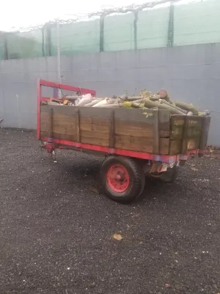 Leña de loureiro e mimosa