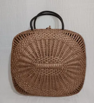 Cartera costurero mimbre