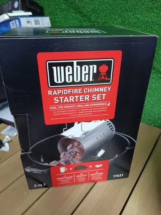 Weber Chimenea de Encendido Rapidfire