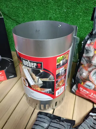 Weber Chimenea de Encendido Rapidfire