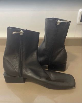 Botines Zara Piel Nuevos! ESTRENAR!