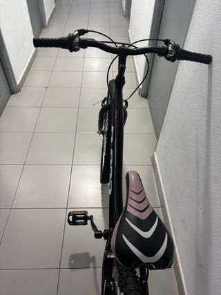 Bicicleta B-Pro J24 Negra y Rosa
